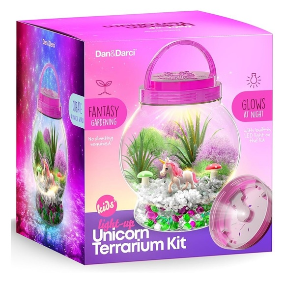 ✅ 5 for $25 - Unicorn Terrarium Kit, Ages 6+ - Picture 1 of 14